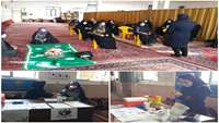برپایی میز سلامت در شهرستان گرمسار